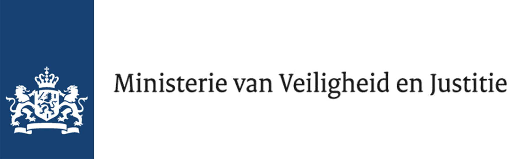 logo ministerie van veiligheid en justitie